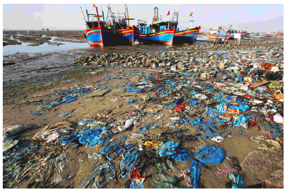 Việt Nam đang đứng thứ 4 trên Thế Giới về việc thải rác ra biển